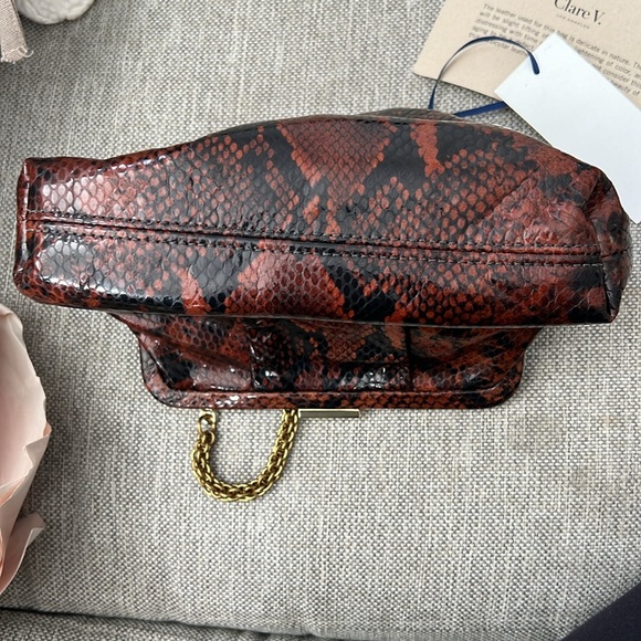 Claire V. NWT Sissy Python Bag - Picture 6 of 6